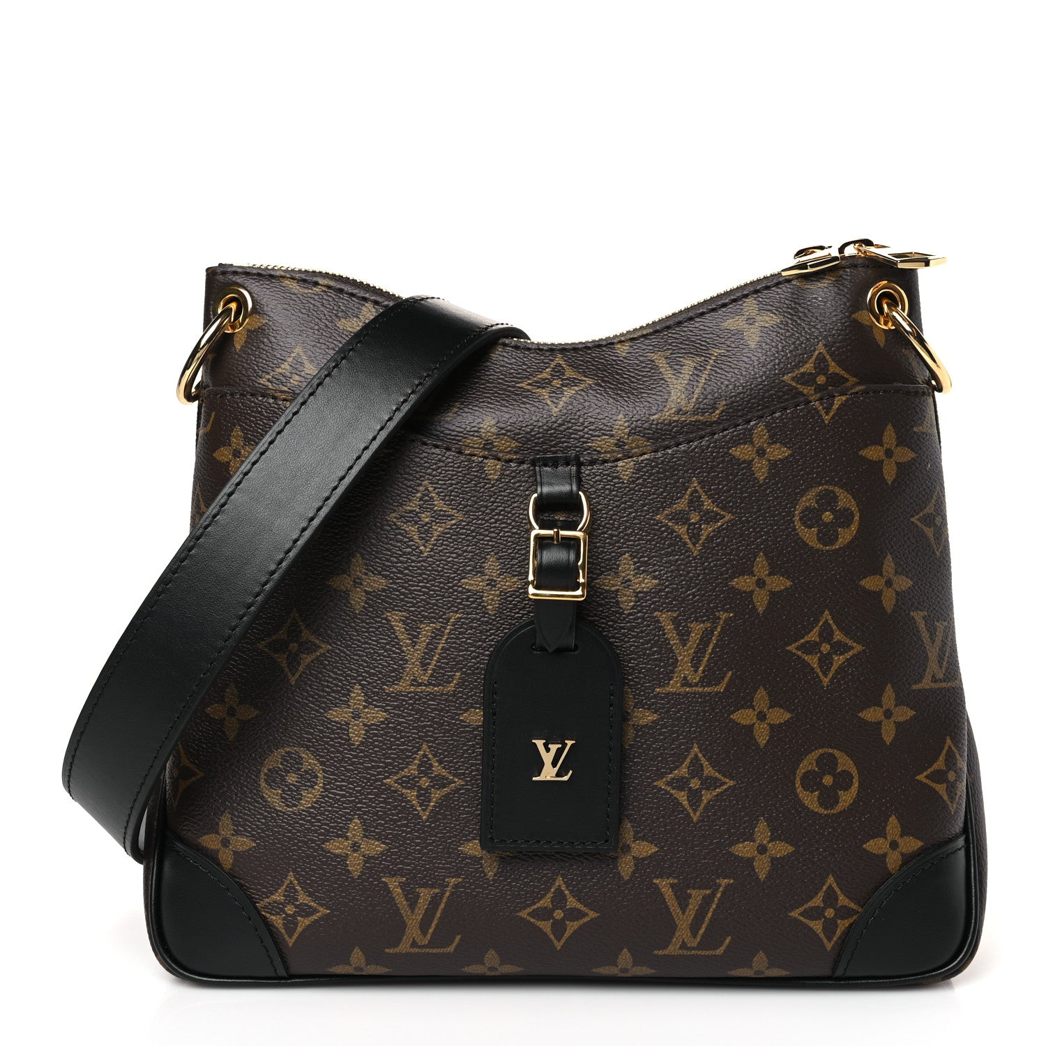 Louis Vuitton Monogram Odeon PM Black 1 of 7