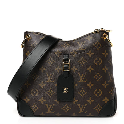 Louis Vuitton Monogram Odeon PM Black 1 of 7