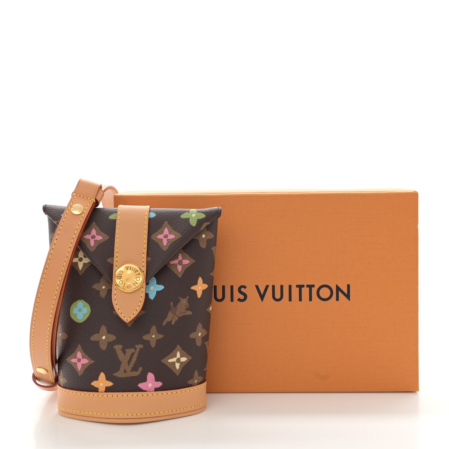 Louis Vuitton X TYLER THE CREATOR Monogram Craggy Envelope Pouch Chocolate 10 of 10