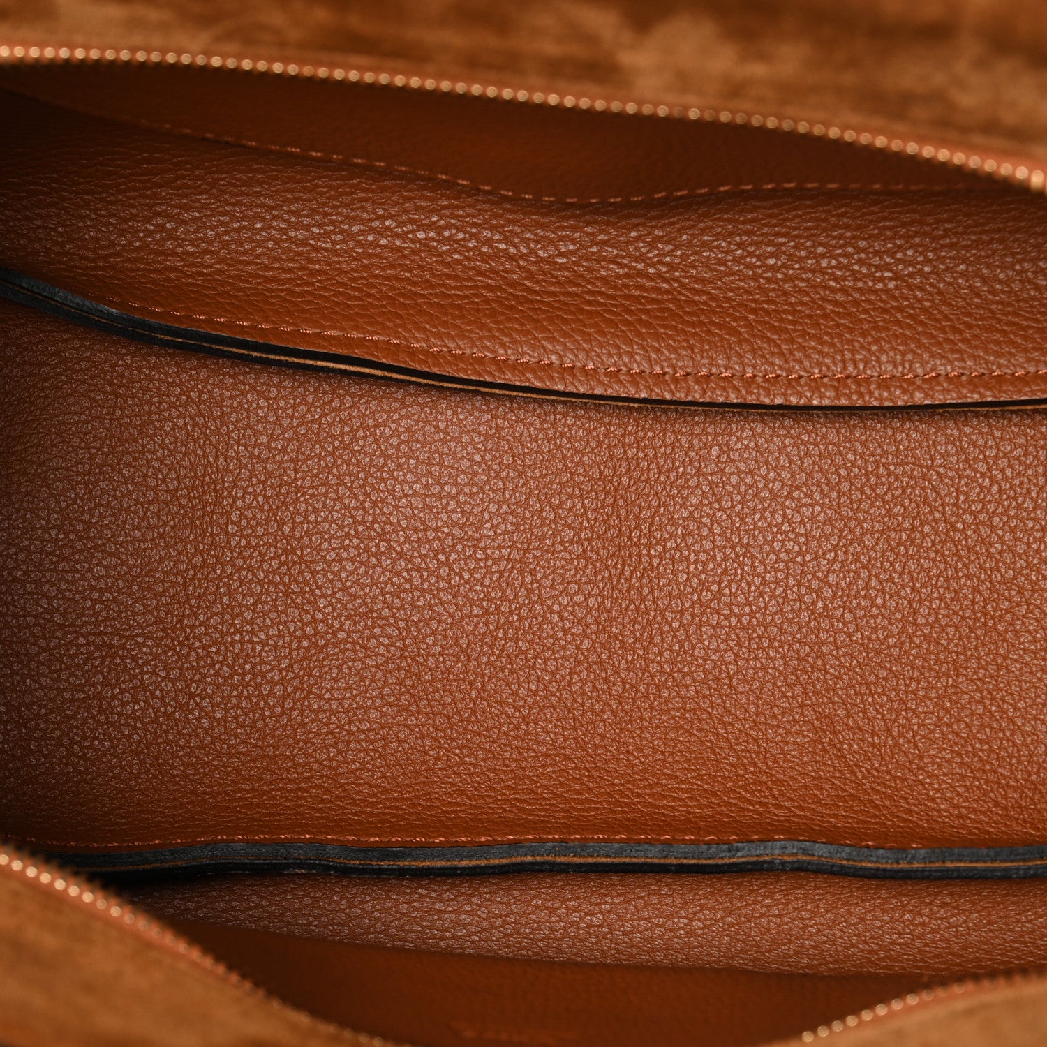 Chloe Shiny Grained Calfskin Small Marcie Clutch Tan 5 of 10