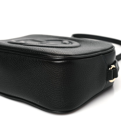 Gucci Pebbled Calfskin Small Soho Disco Bag Black 10 of 11