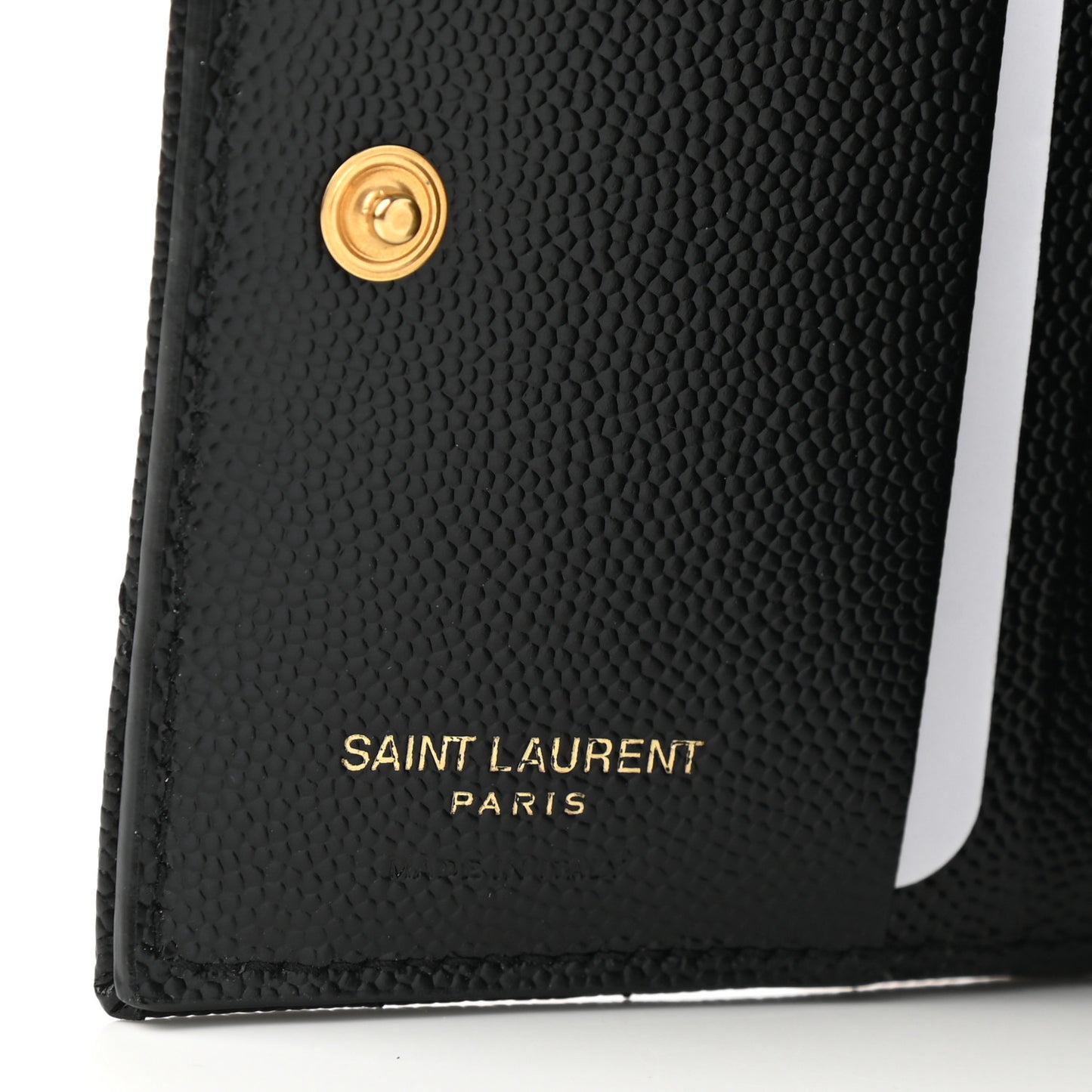 Grain De Poudre Matelasse Chevron Monogram Zipped Card Case Black