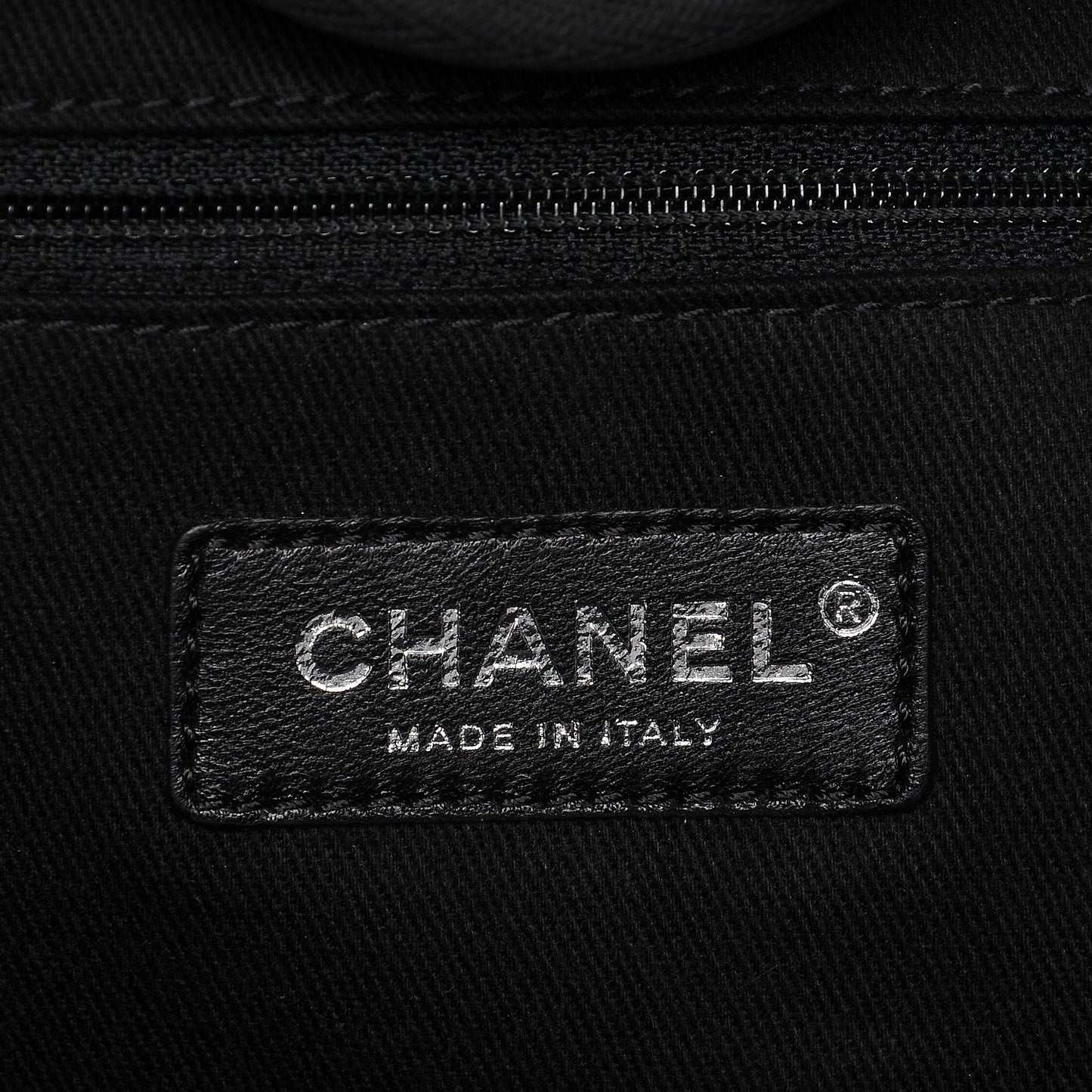 Canvas Large Deauville Tote Grey