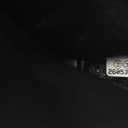 Chanel Lambskin Quilted Flap Clutch Black 6 of 10
