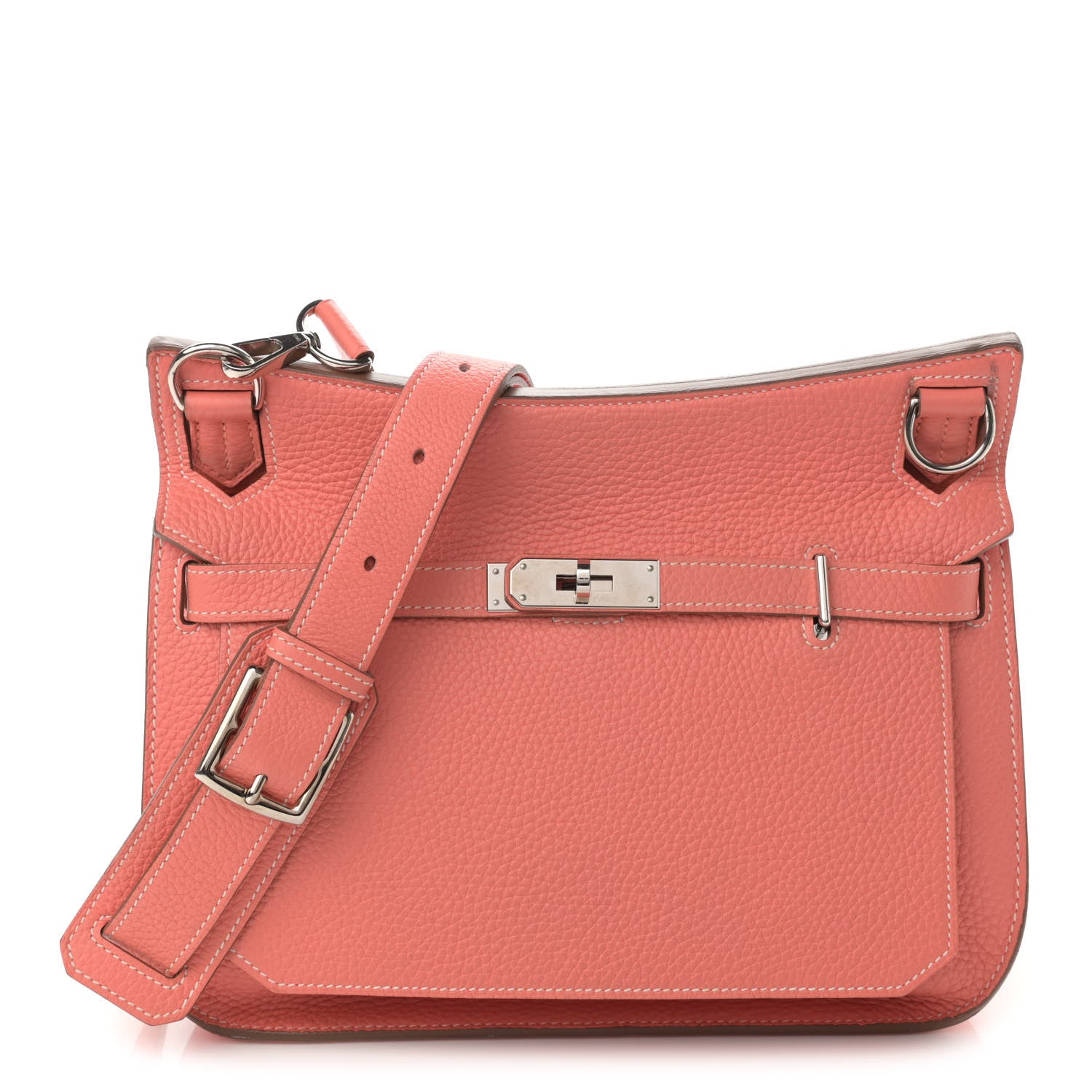 Hermes Taurillon Clemence Jypsiere 28 Crevette 1 of 14