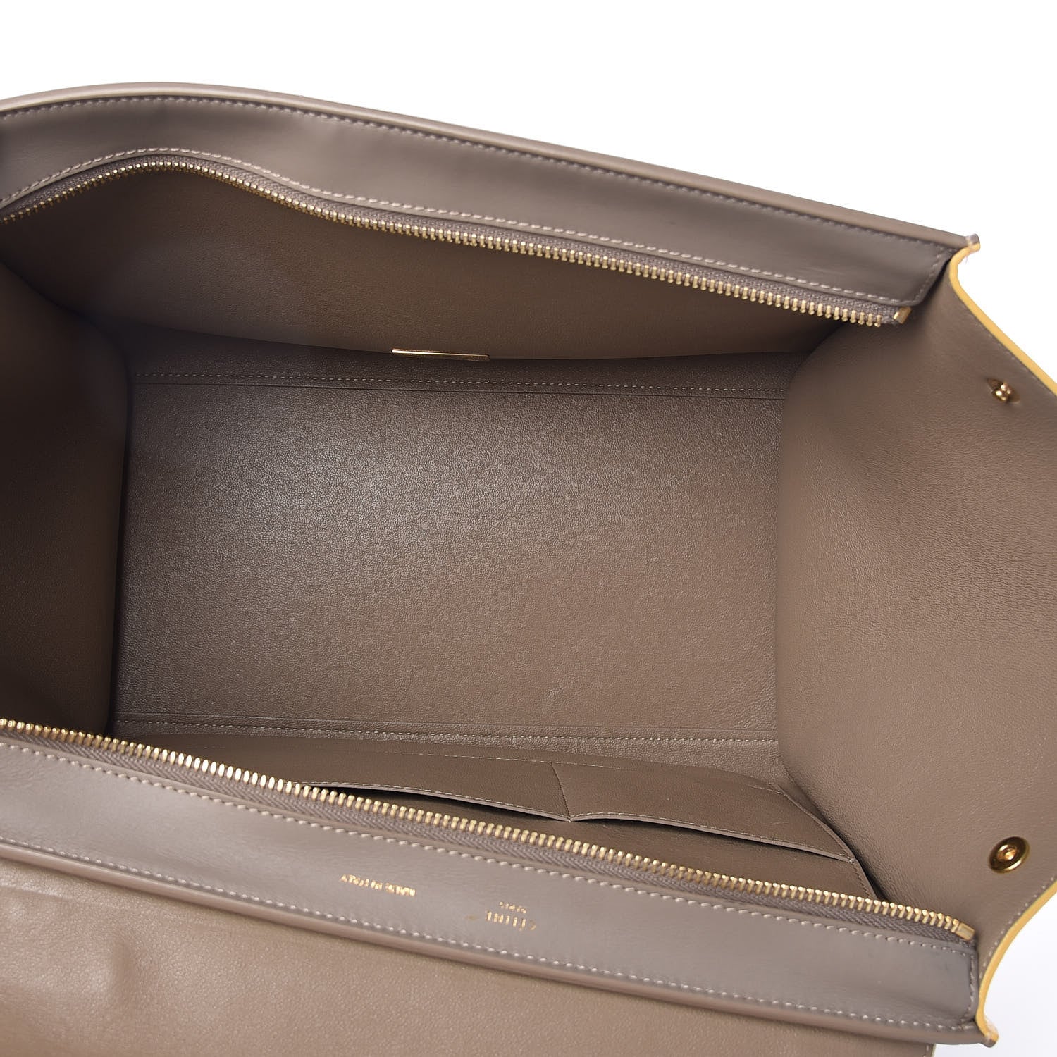 Celine Smooth Calfskin Medium Tri-Color Trapeze Butter 5 of 17