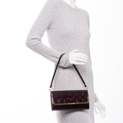 Louis Vuitton Vernis Rossmore MM Amarante 2 of 6