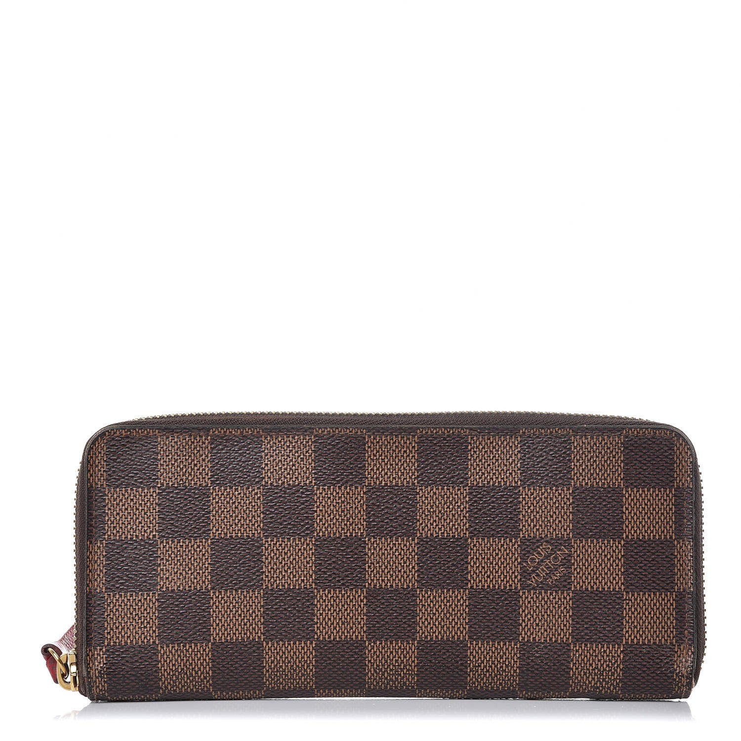 Louis Vuitton Damier Ebene Clemence Wallet 1 of 12