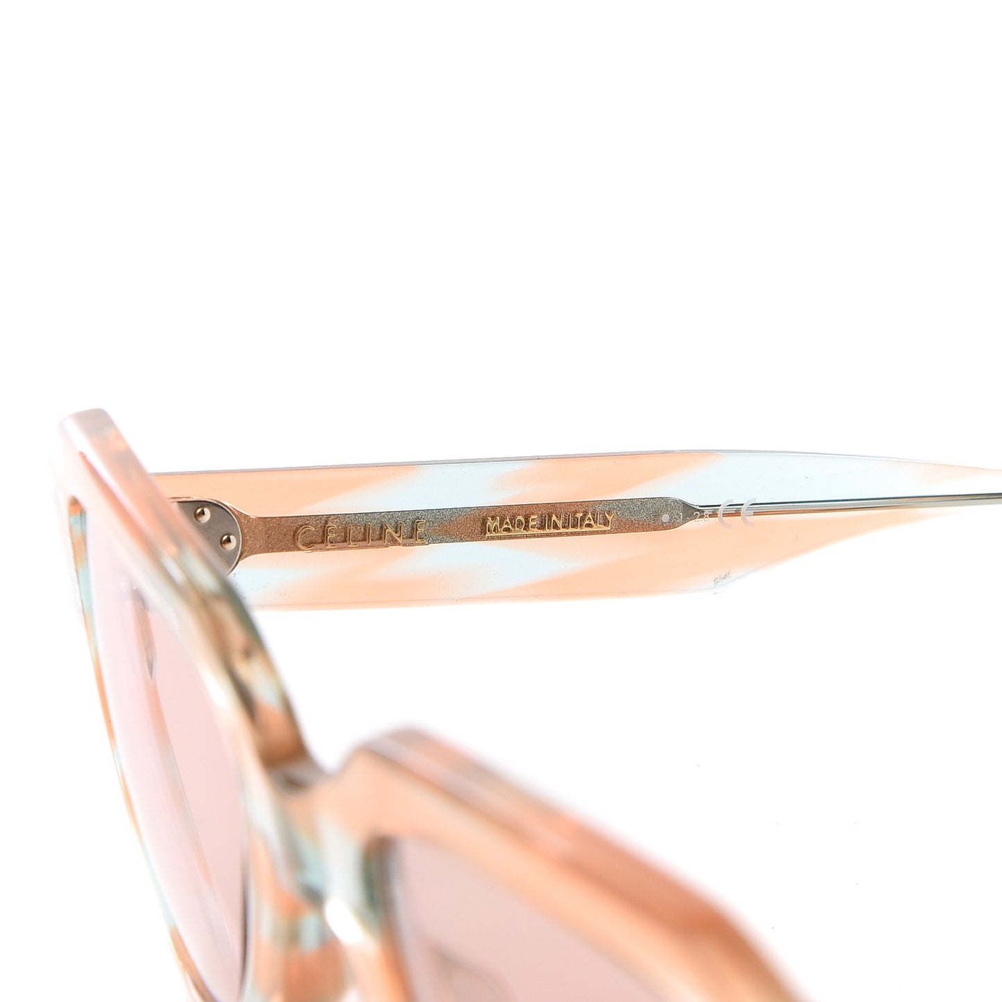 Acetate Sunglasses CL40046U Translucent Pink