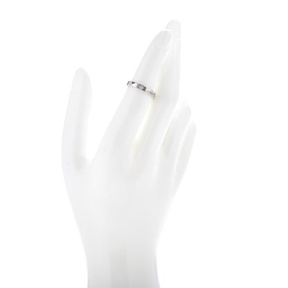 Cartier Platinum Diamond 3mm C De Cartier Wedding Band Ring 50 5.25 2 of 4