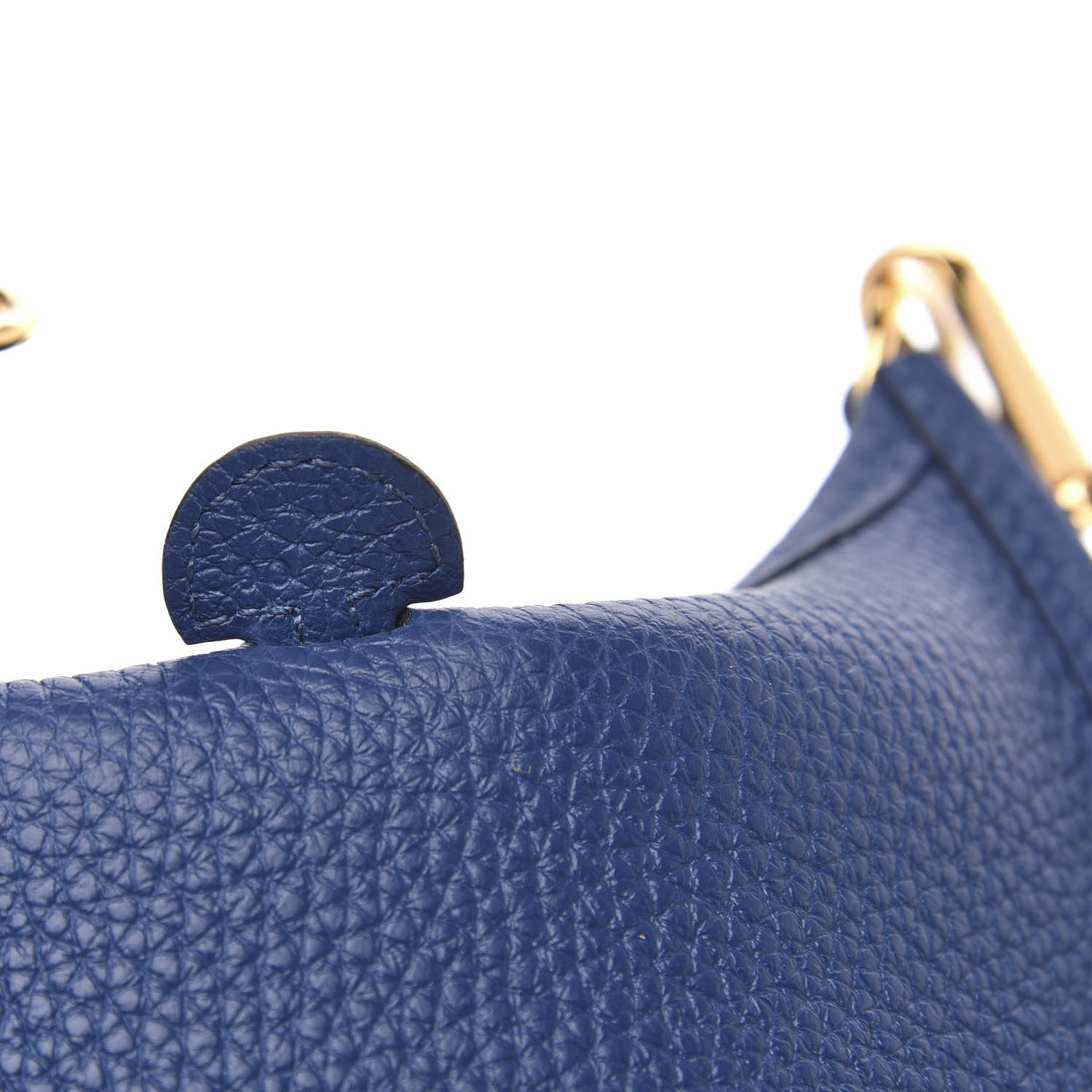 Hermes Taurillon Clemence Evelyne TPM Deep Blue 7 of 9