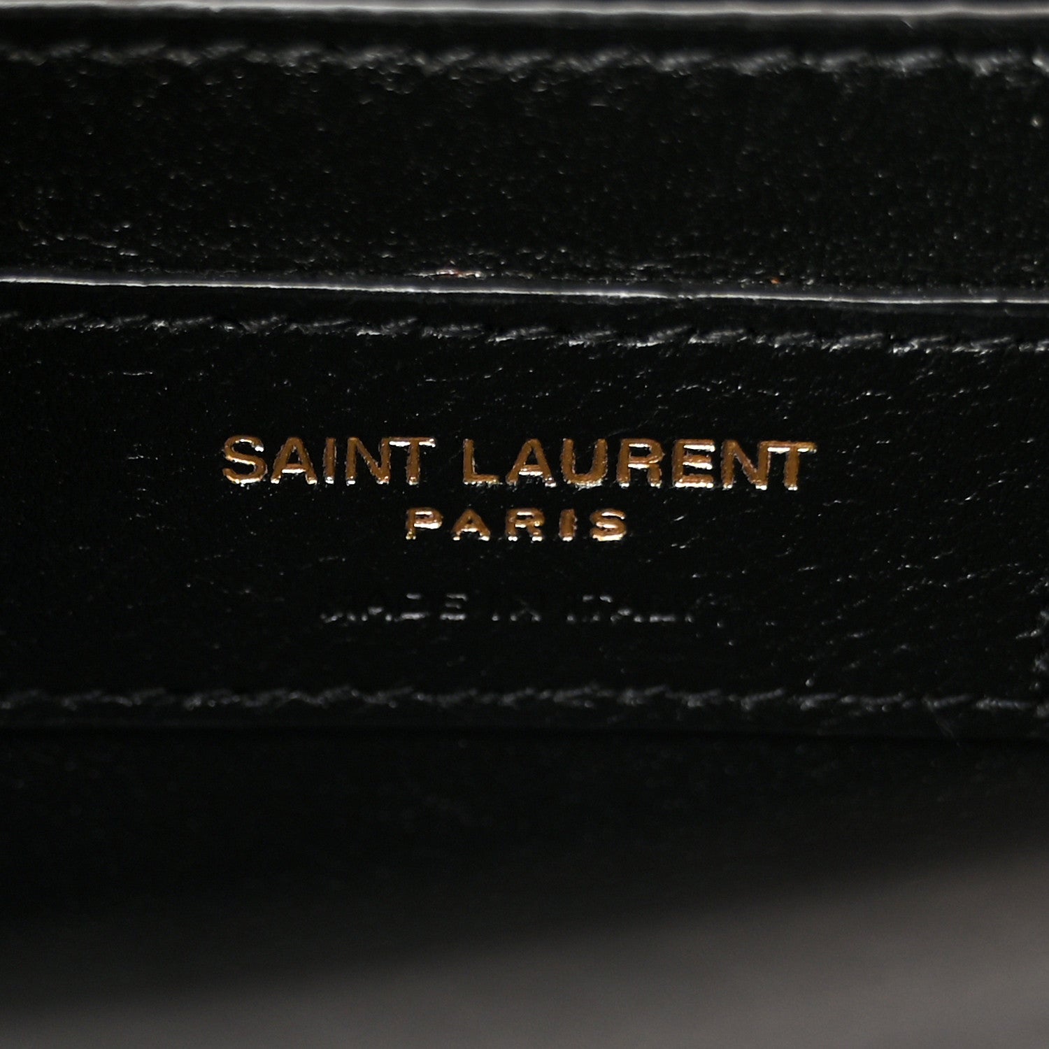 Saint Laurent Grain De Poudre Medium Classic Monogram Kate Satchel Black 6 of 9