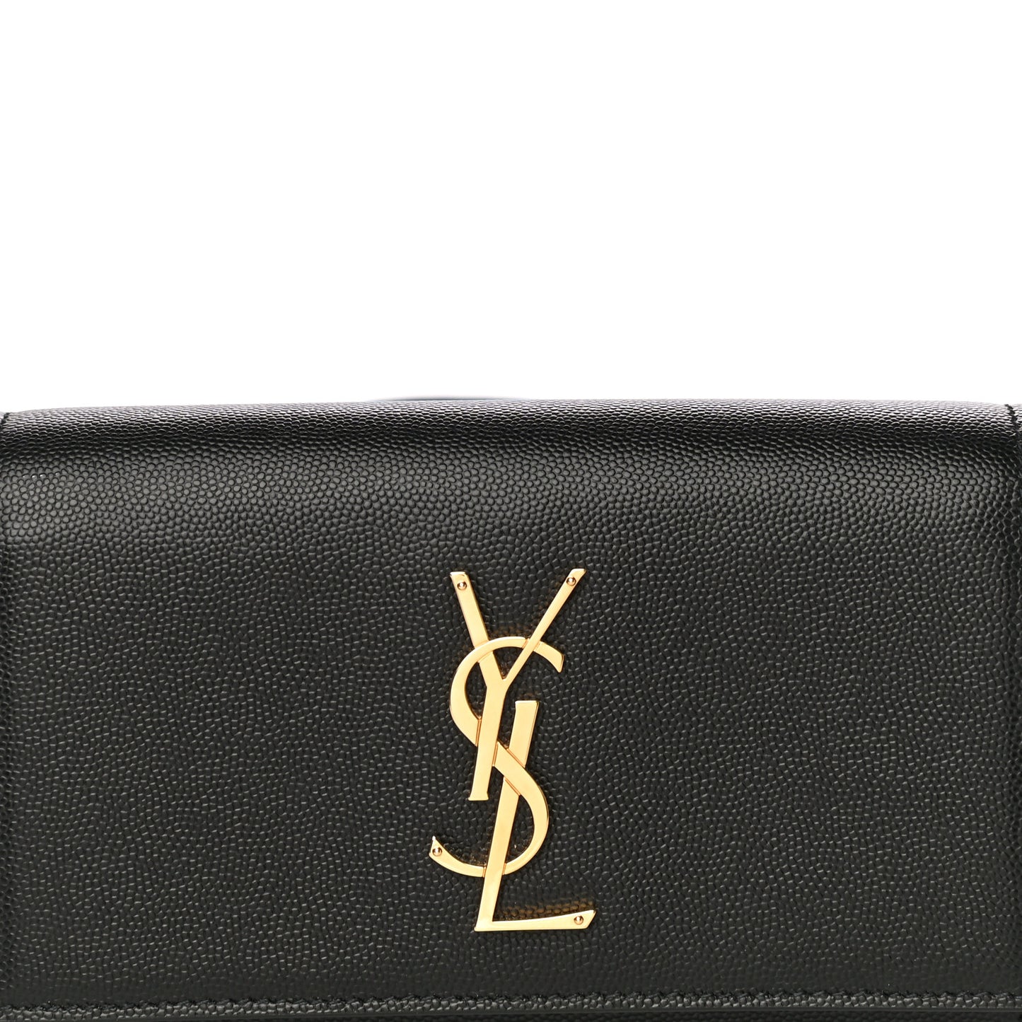 Grain De Poudre Monogram Kate Belt Bag Black