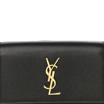 Saint Laurent Grain De Poudre Monogram Kate Belt Bag Black 7 of 9
