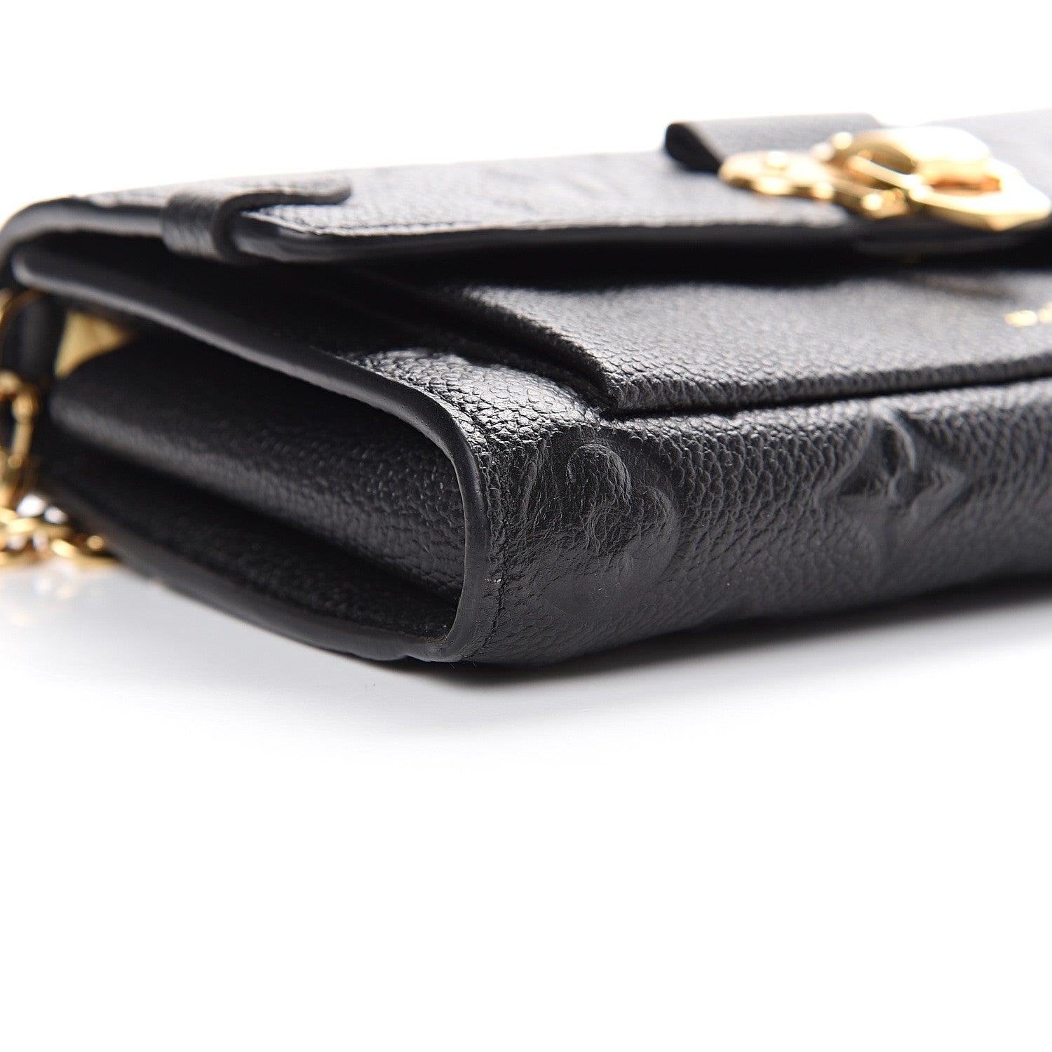 Louis Vuitton Empreinte Vavin Chain Wallet Black 8 of 9