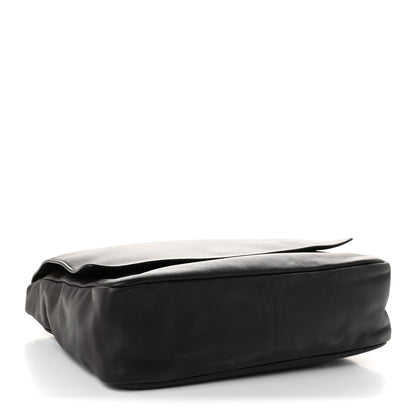 The Row Nappa Nuance Hobo Two Bag Dark Brown 4 of 9