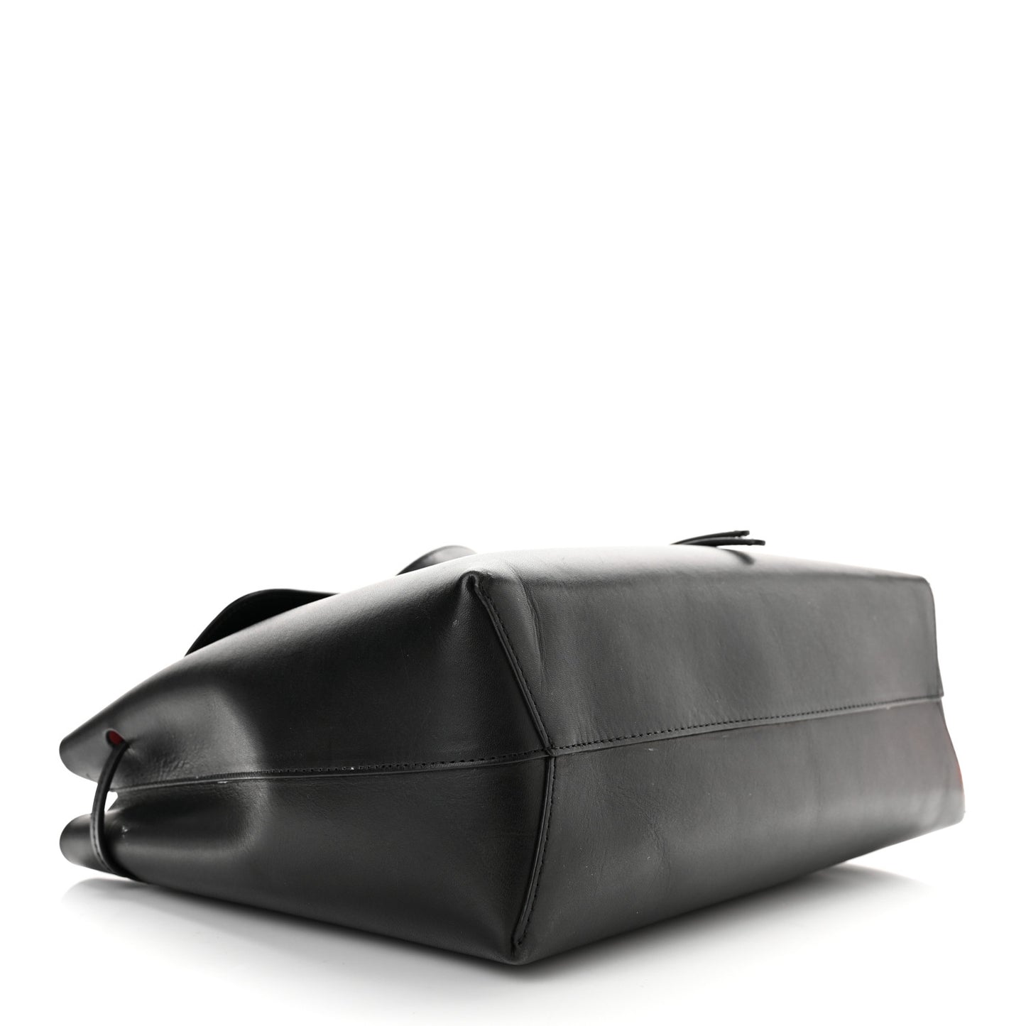 Calfskin Lady Bag Black Flamma