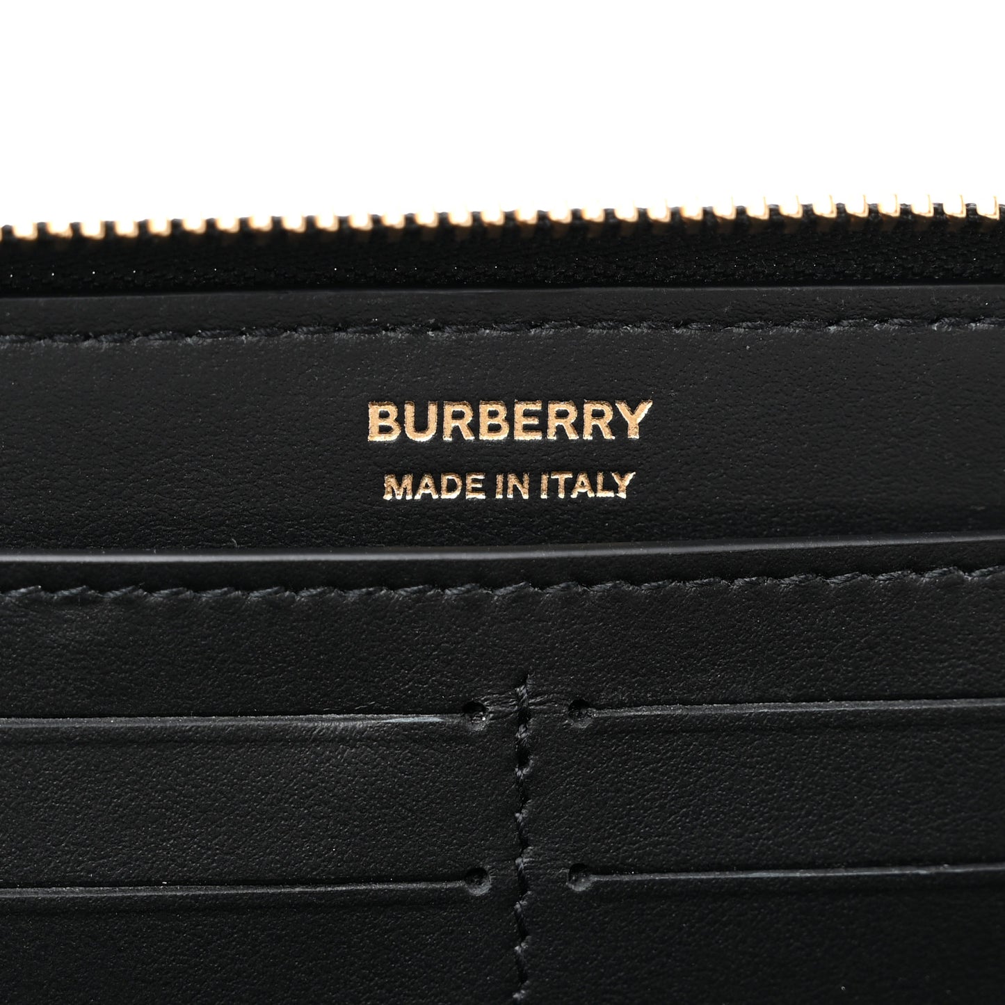 Lambskin Quilted Lola Zip Around Wallet Black