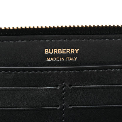 Burberry Lambskin Quilted Lola Zip Around Wallet Black 6 of 6