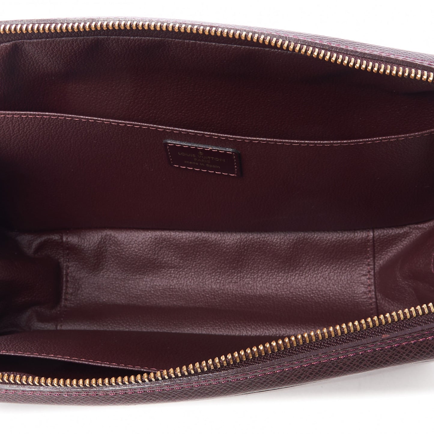 Taiga Toiletry Pouch GM Acajou