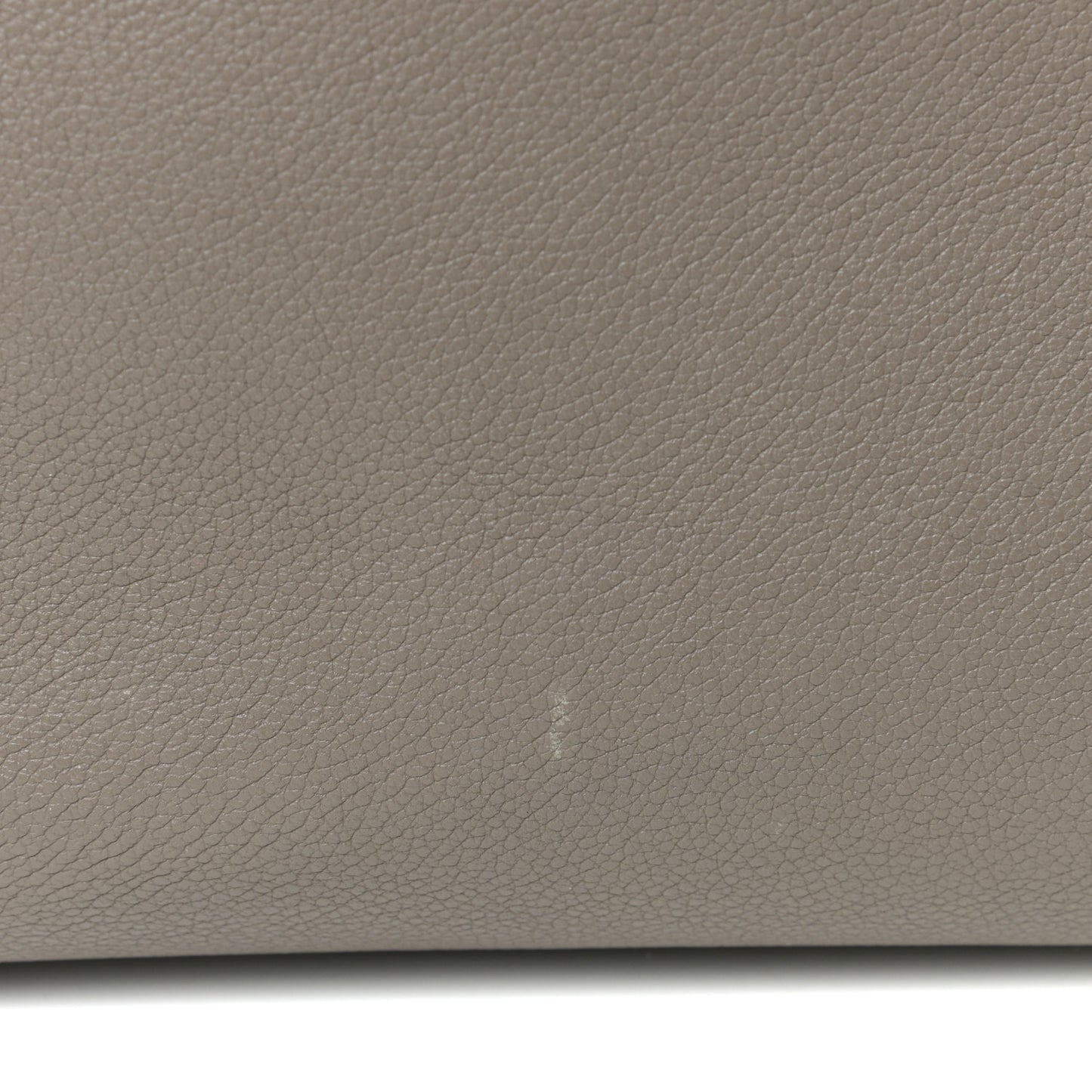 Soft Grained Calfskin Medium Belt Cabas Phantom Taupe