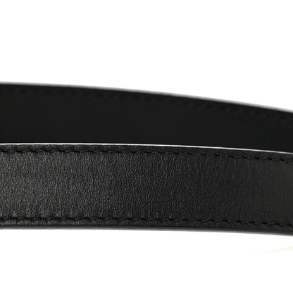 Gucci Calfskin Double G 20mm Belt 85 34 Black 7 of 8