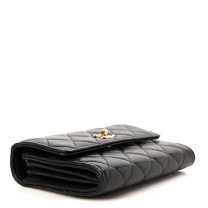 Chanel Lambskin Quilted Trendy CC Chain Clutch WOC Black 4 of 13