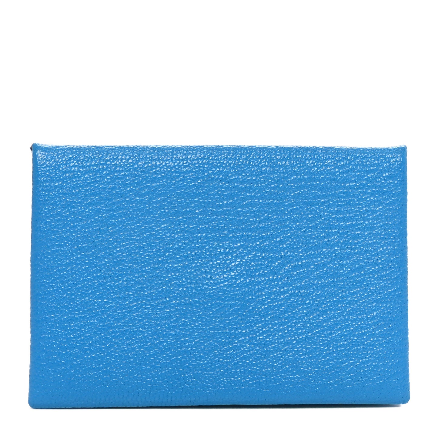 Chevre Mysore Verso Calvi Card Case Bleu Frida Cuivre