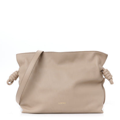 Loewe Nappa Medium Flamenco Knot Bag Sand 1 of 10