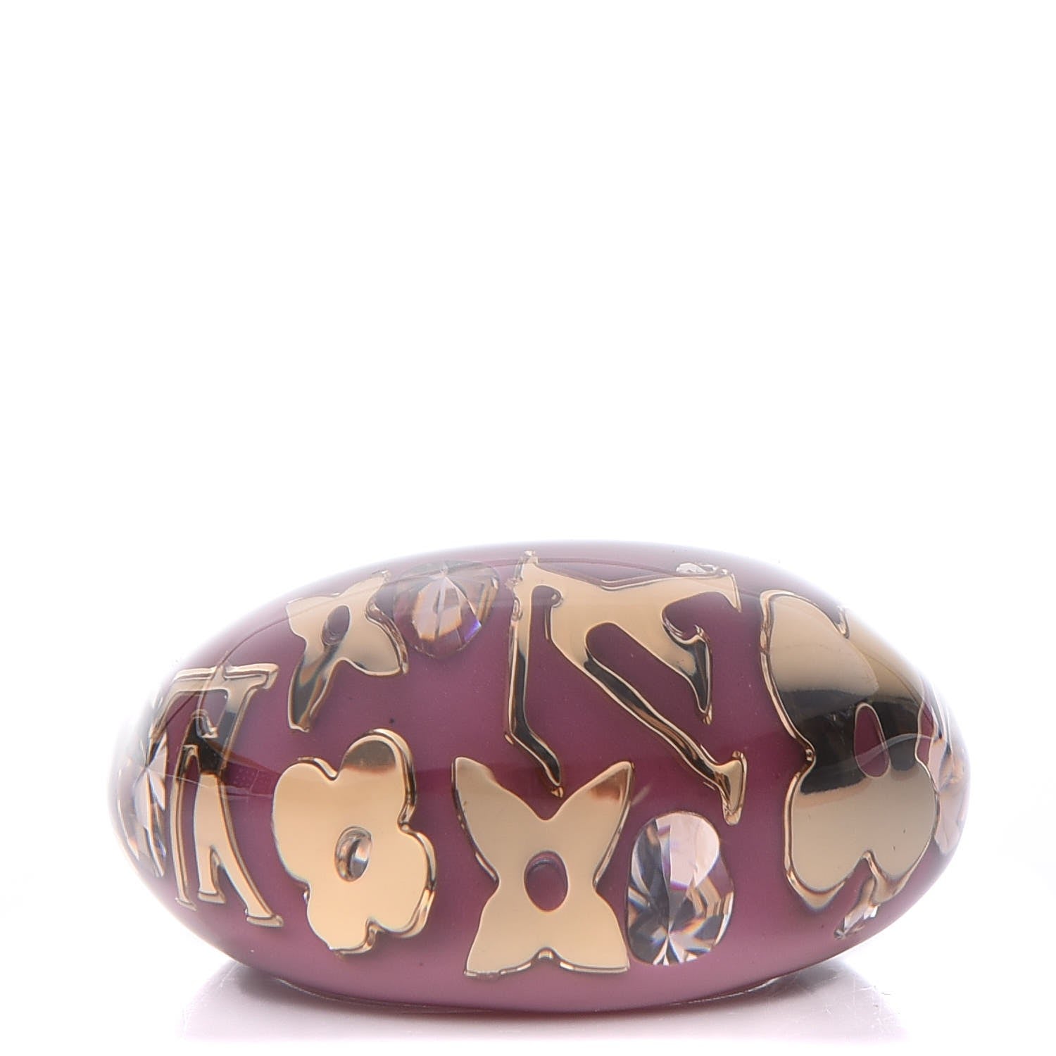 Louis Vuitton Resin Inclusion Ring 6.5 Violine 1 of 4