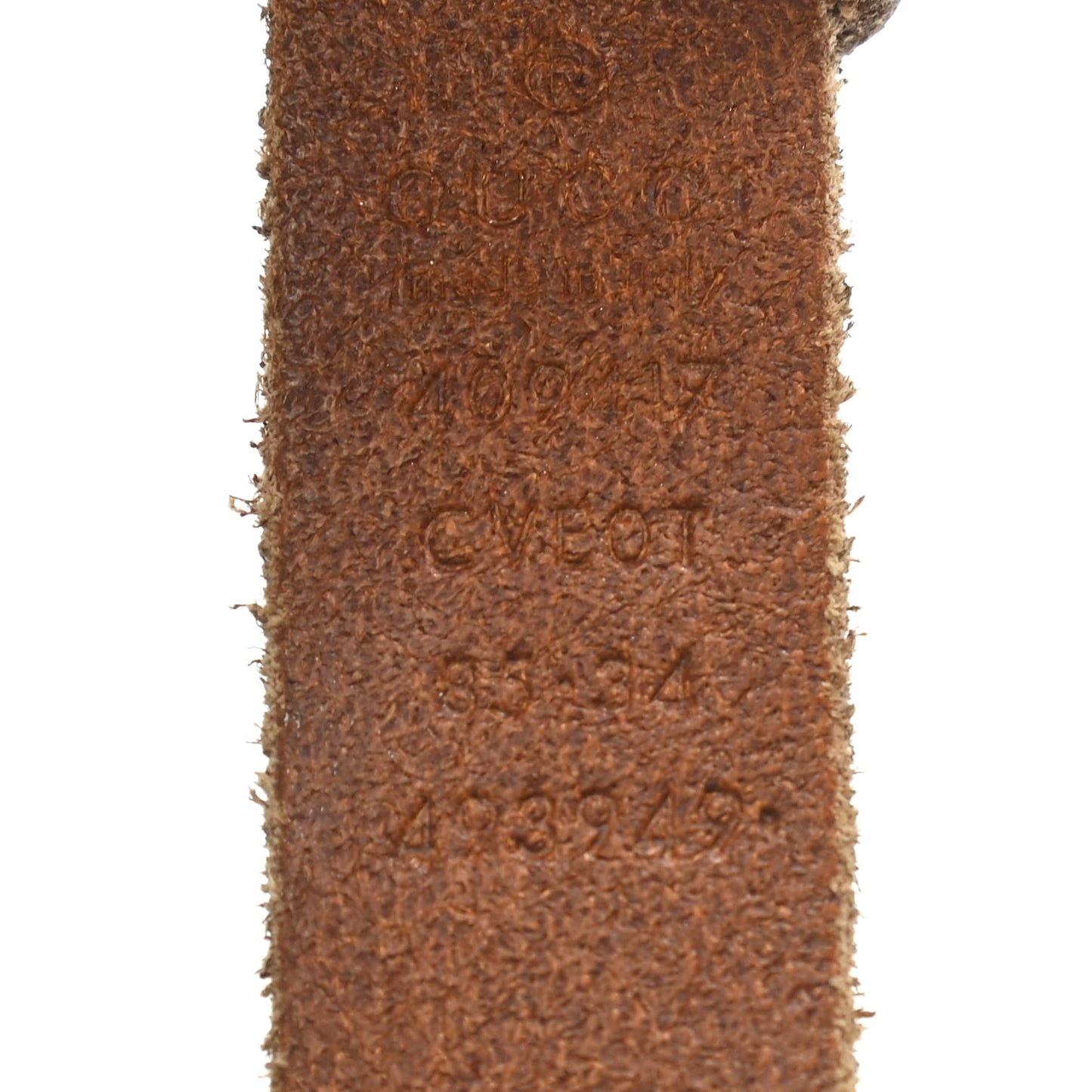 Faded Calfskin Double G 20mm Belt 85 34 Cuir