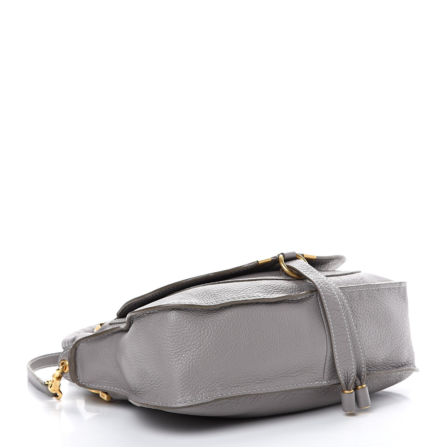 Chloe Calfskin Small Marcie Satchel Cashmere Grey 3 of 11