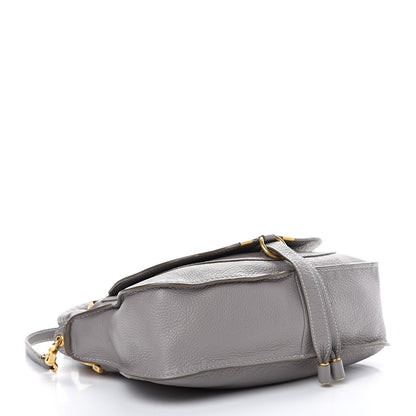 Chloe Calfskin Small Marcie Satchel Cashmere Grey 3 of 11