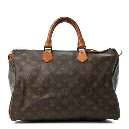 Louis Vuitton Monogram Speedy 35 1 of 9