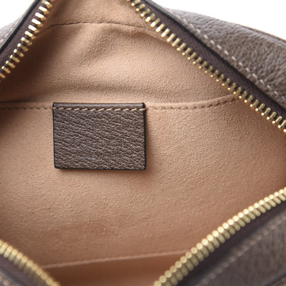 Gucci GG Supreme Monogram Web Mini Ophidia Shoulder Bag Brown 6 of 10