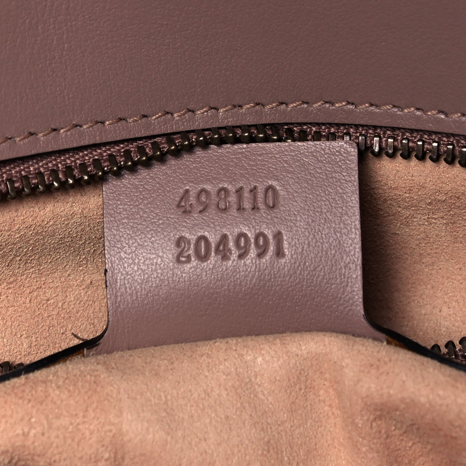 Gucci Calfskin Matelasse Small GG Marmont Top Handle Shoulder Bag Porcelain Rose 7 of 9