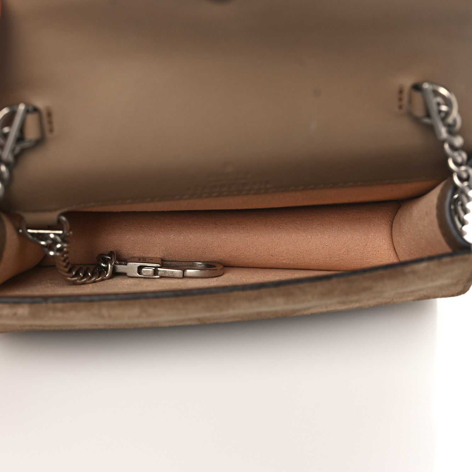 Gucci GG Supreme Monogram Super Mini Dionysus Shoulder Bag Taupe 5 of 8