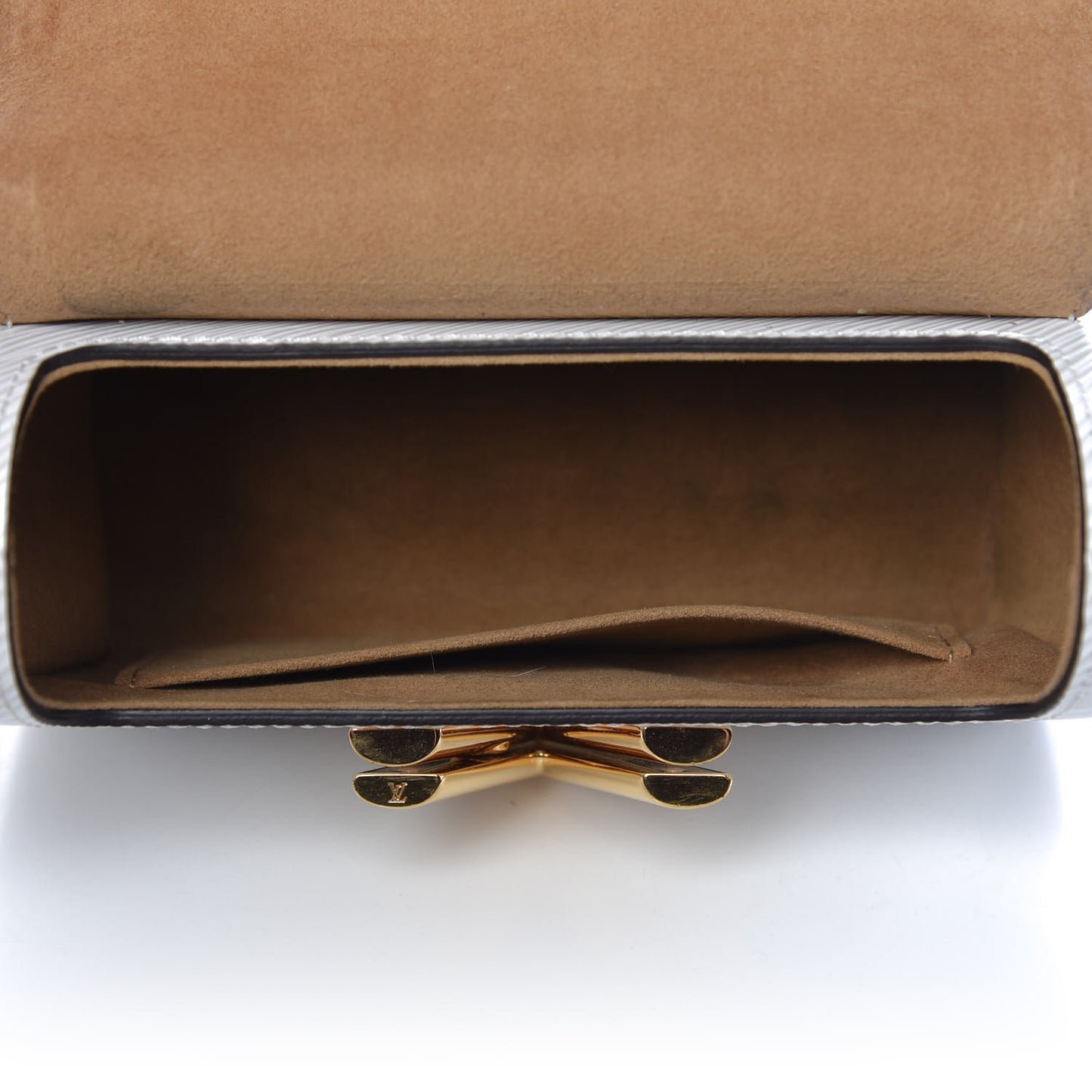 Epi Twist Shoulder Bag White