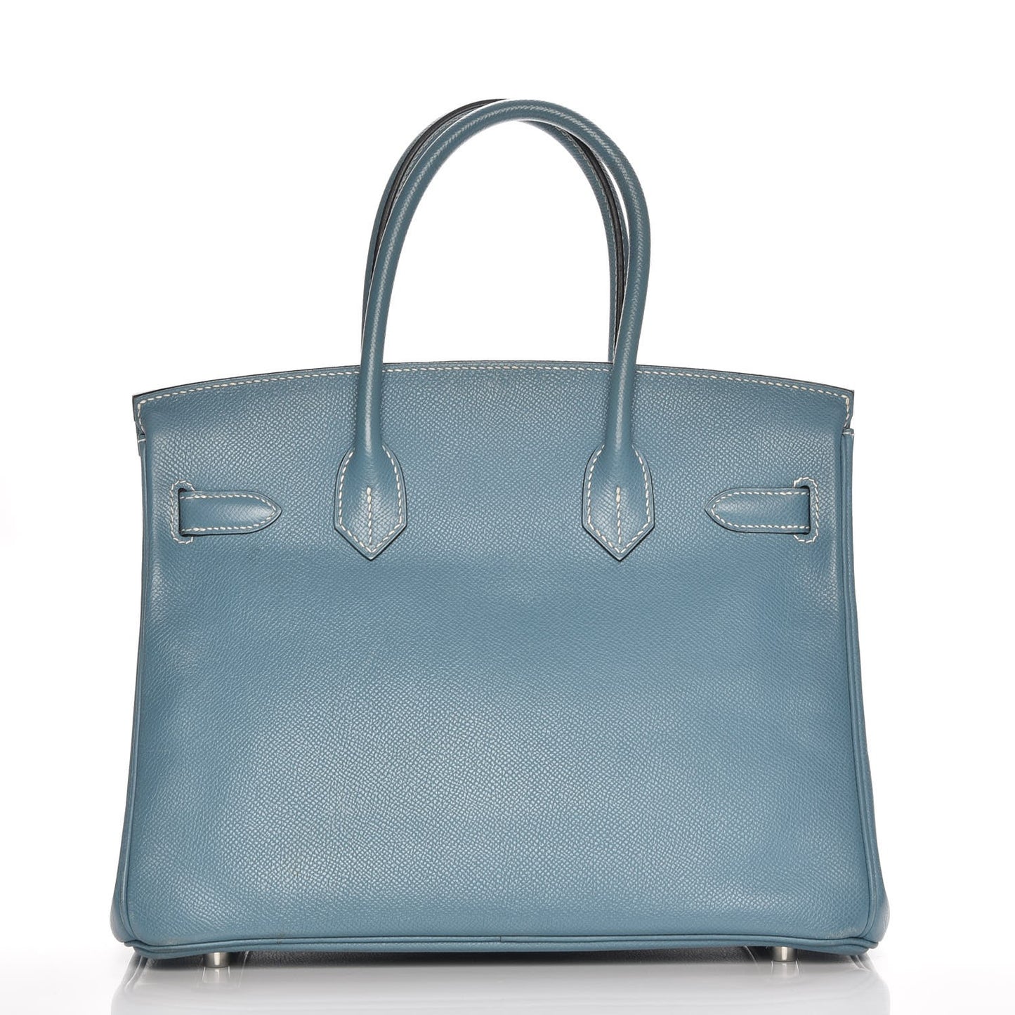 Epsom Birkin 30 Blue Jean