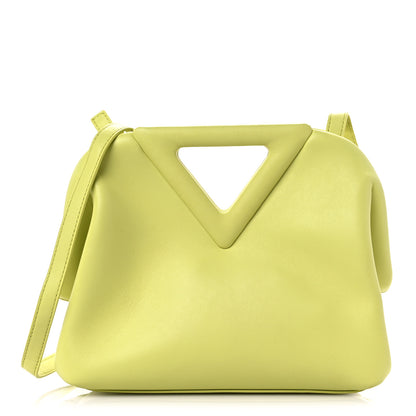 Bottega Veneta Calfskin Small The Point Triangle Bag Seagrass 1 of 11