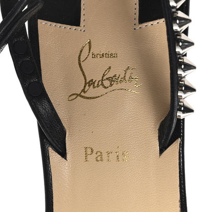 Christian Louboutin Kid Spiked So Me 100 Sandals 40 Black 8 of 8