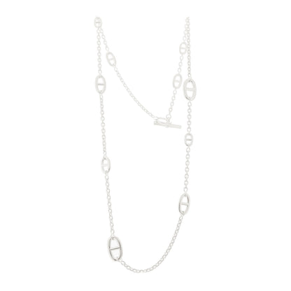 Hermes Sterling Silver Farandole Necklace 80 3 of 5
