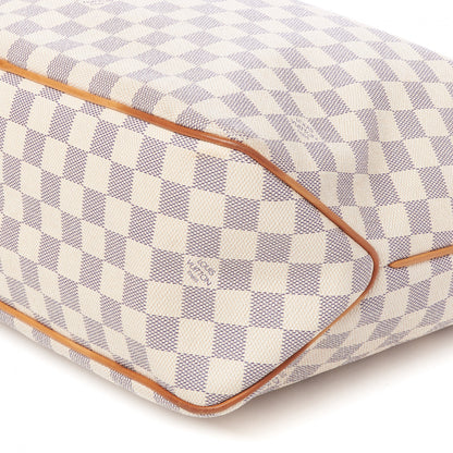 Louis Vuitton Damier Azur Delightful MM Rose Ballerine 4 of 7
