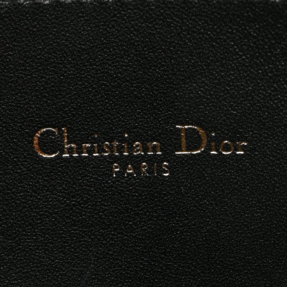 Christian Dior Crinkled Calfskin J'Adior Flat Clutch Black 6 of 9