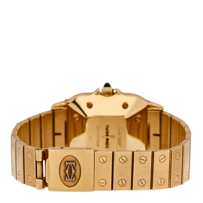 Cartier 18K Yellow Gold 29mm Santos De Cartier Galbee Automatic Watch 3 of 4