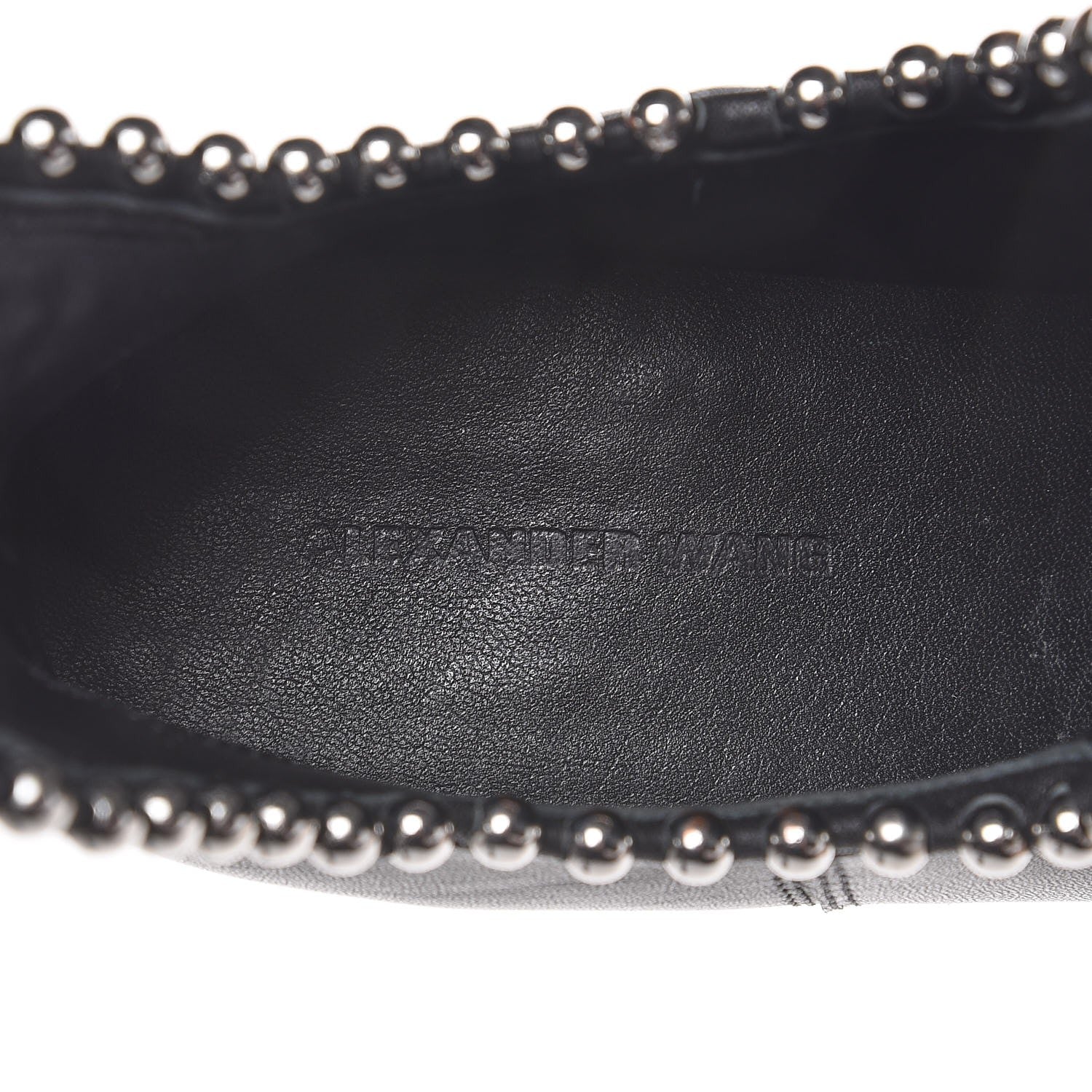 Alexander Wang Calfskin Studded Kori Cutout Boots 36 Black 10 of 15
