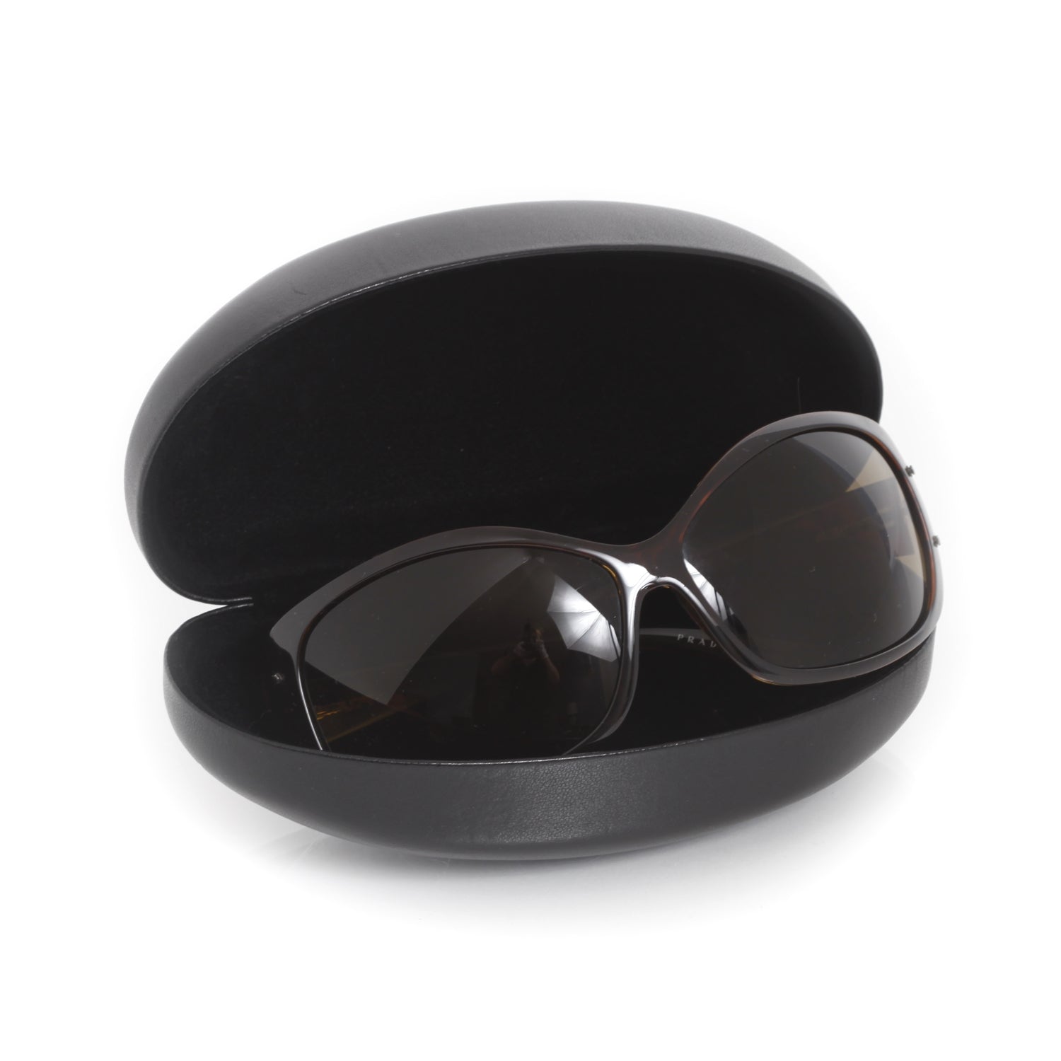 Prada Tortoise Shell Sunglasses SPR 04F 8 of 8