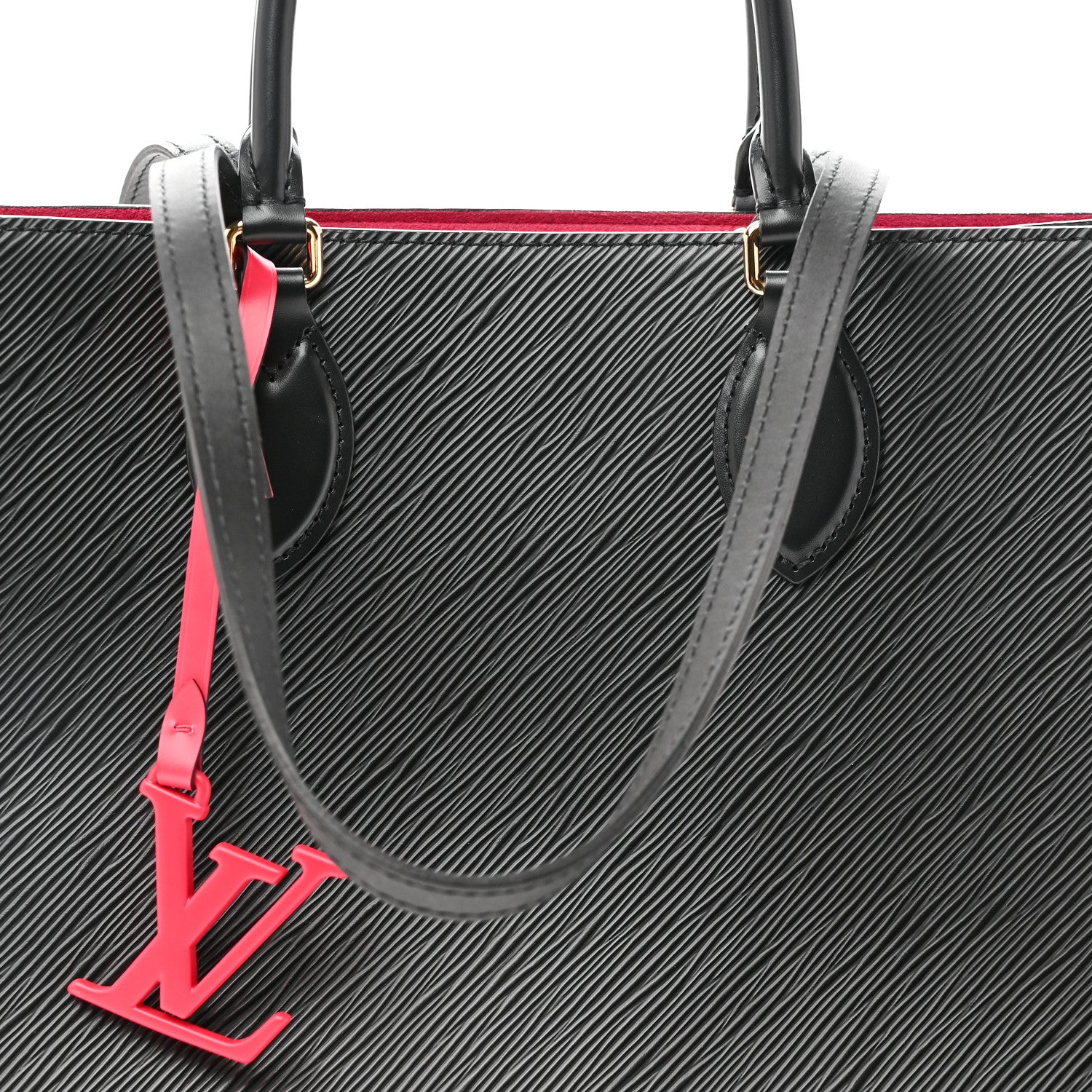 Louis Vuitton Epi Onthego MM Black 7 of 9