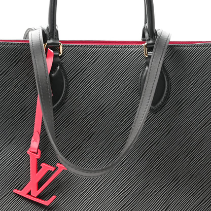 Louis Vuitton Epi Onthego MM Black 7 of 9
