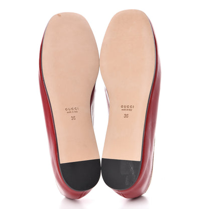 Gucci Malaga Kid Silk Hannelore Detachable Platform Slide 36 Hibiscus Red 13 of 16